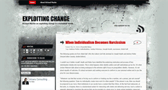 Desktop Screenshot of exploitingchange.com